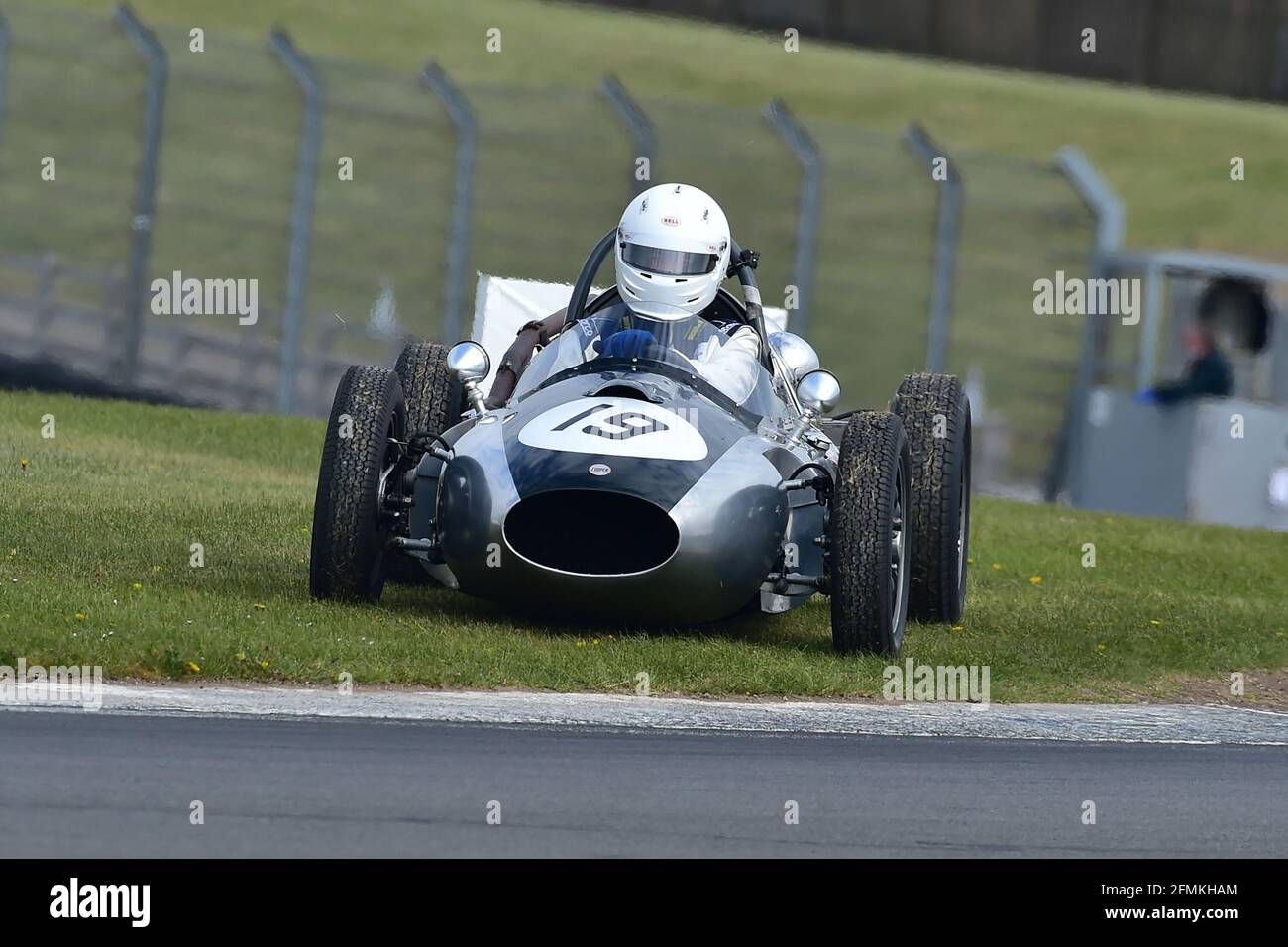 Stephen Banham, Cooper T45, Historic Grand Prix Cars Association, Pre - 66 Grand Prix Cars, Donington Historic Festival 2021, Donington Park, Angleterre Banque D'Images