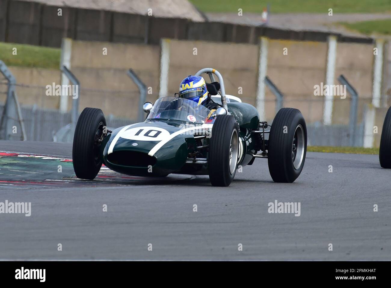 Will Nuthall, Cooper T53, Historic Grand Prix Cars Association, Pre - 66 Grand Prix Cars, Donington Historic Festival 2021, Donington Park, Angleterre, Banque D'Images