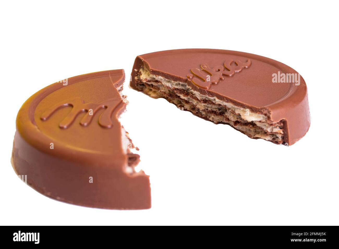 Round Waffle Banque D Images Detourees Alamy