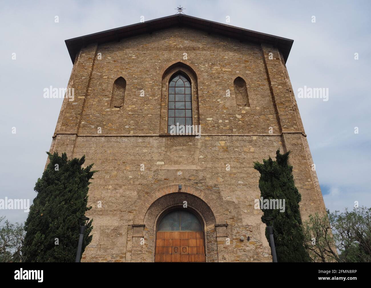 Eglise de San Lorenzo Martyre Redona, Bergame, Italie Banque D'Images