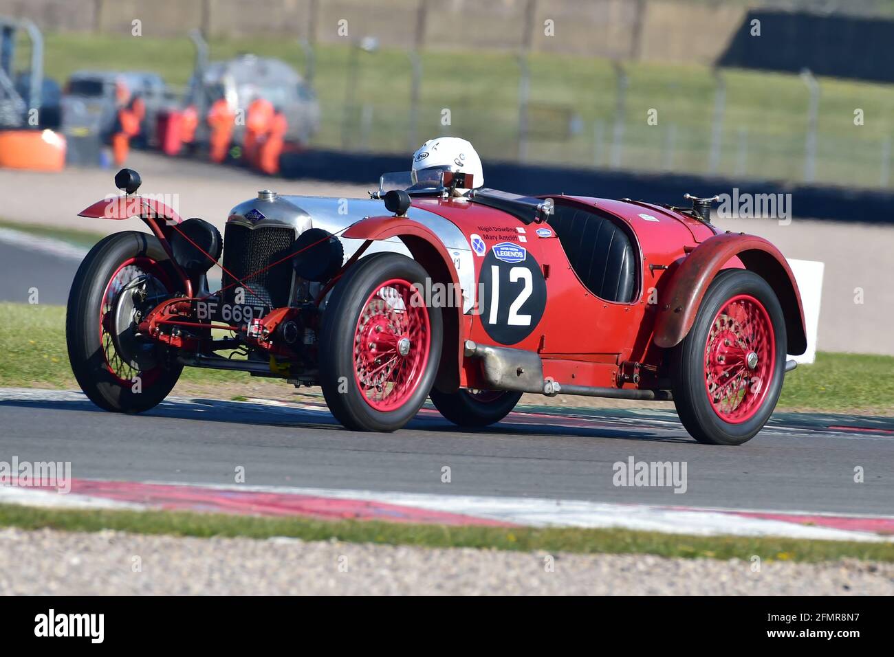 The Mad Jack for Pre-War Sports Cars, Donington Historic Festival 2021, Donington Park, Angleterre, mai 2021. Banque D'Images