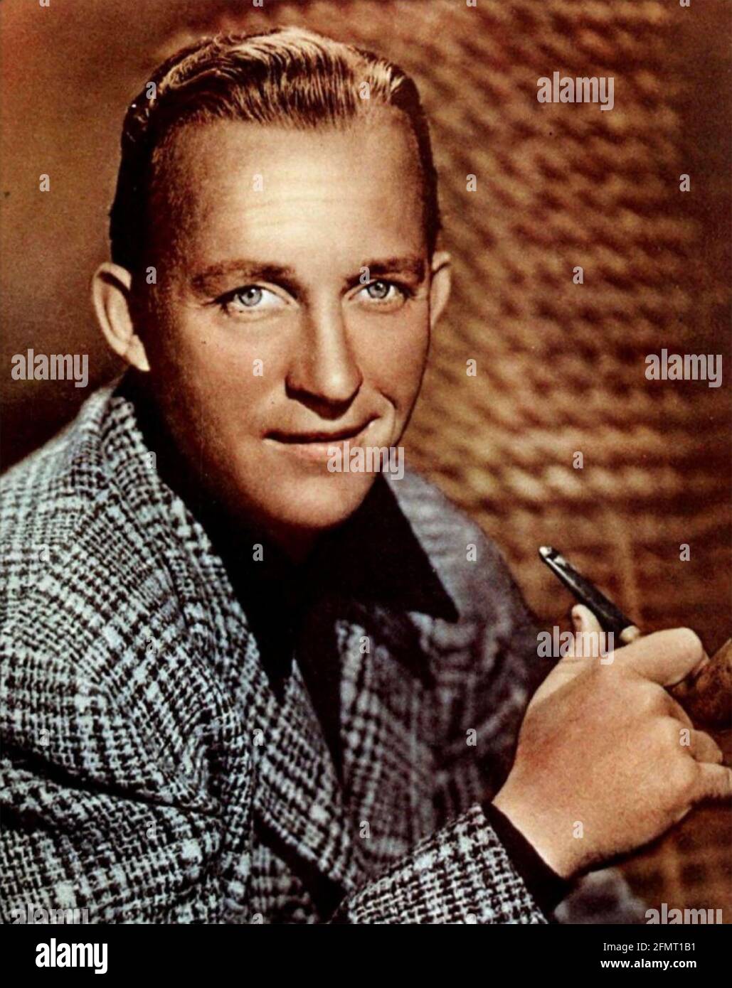 BING CROSBY (1903-1977) américain, chanteur et acteur de cinéma vers 1950 Banque D'Images