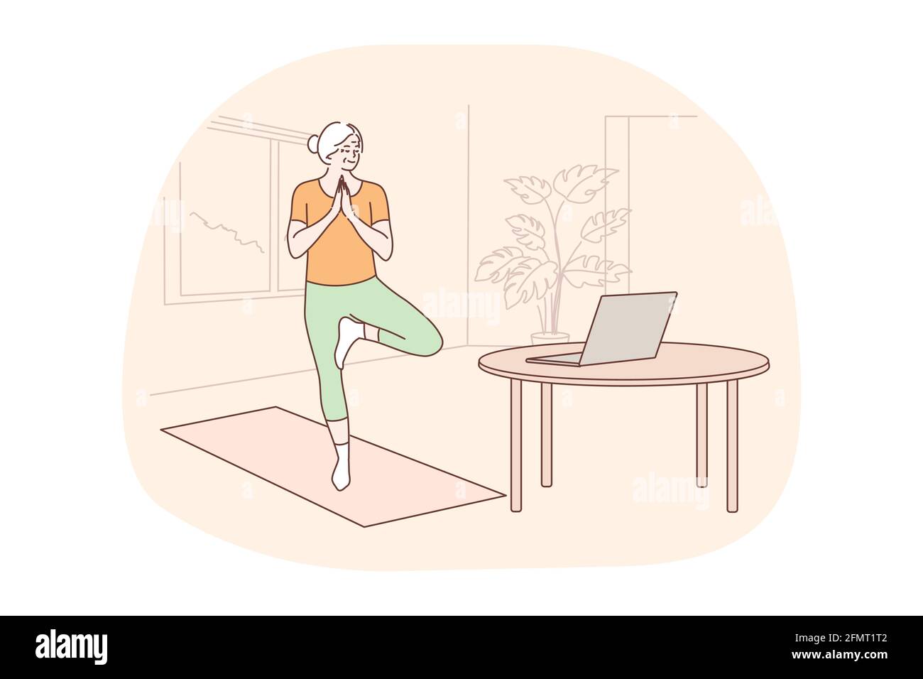 Yoga Humour Banque D Image Et Photos Alamy