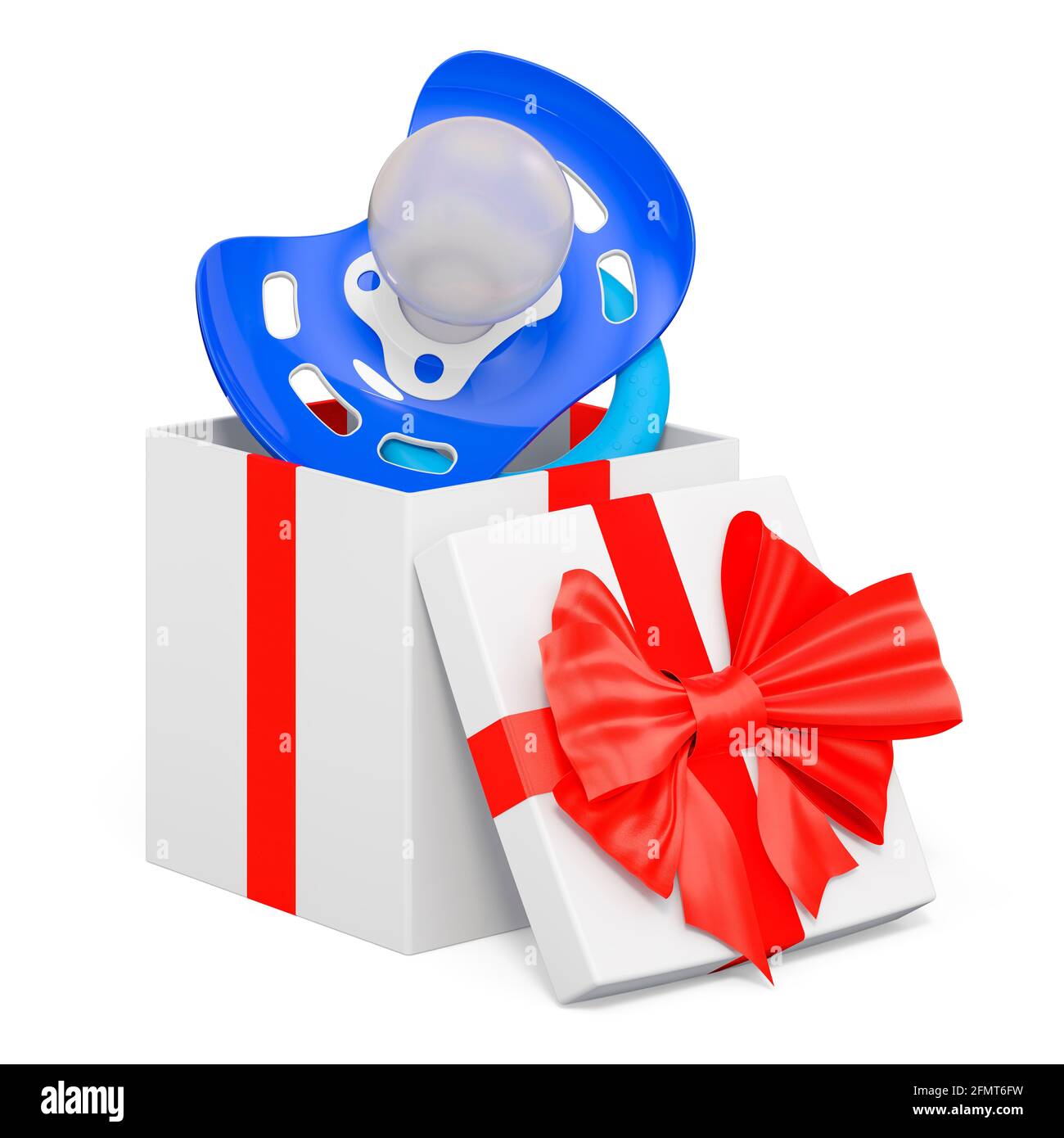 Sucette Bebe Dans Boite Cadeau Concept De Cadeau Rendu 3d Isole Sur Fond Blanc Photo Stock Alamy Sucette Bebe Dans Boite Cadeau Concept De Cadeau Rendu 3d Isole Sur Fond Blanc Photo Stock Alamy