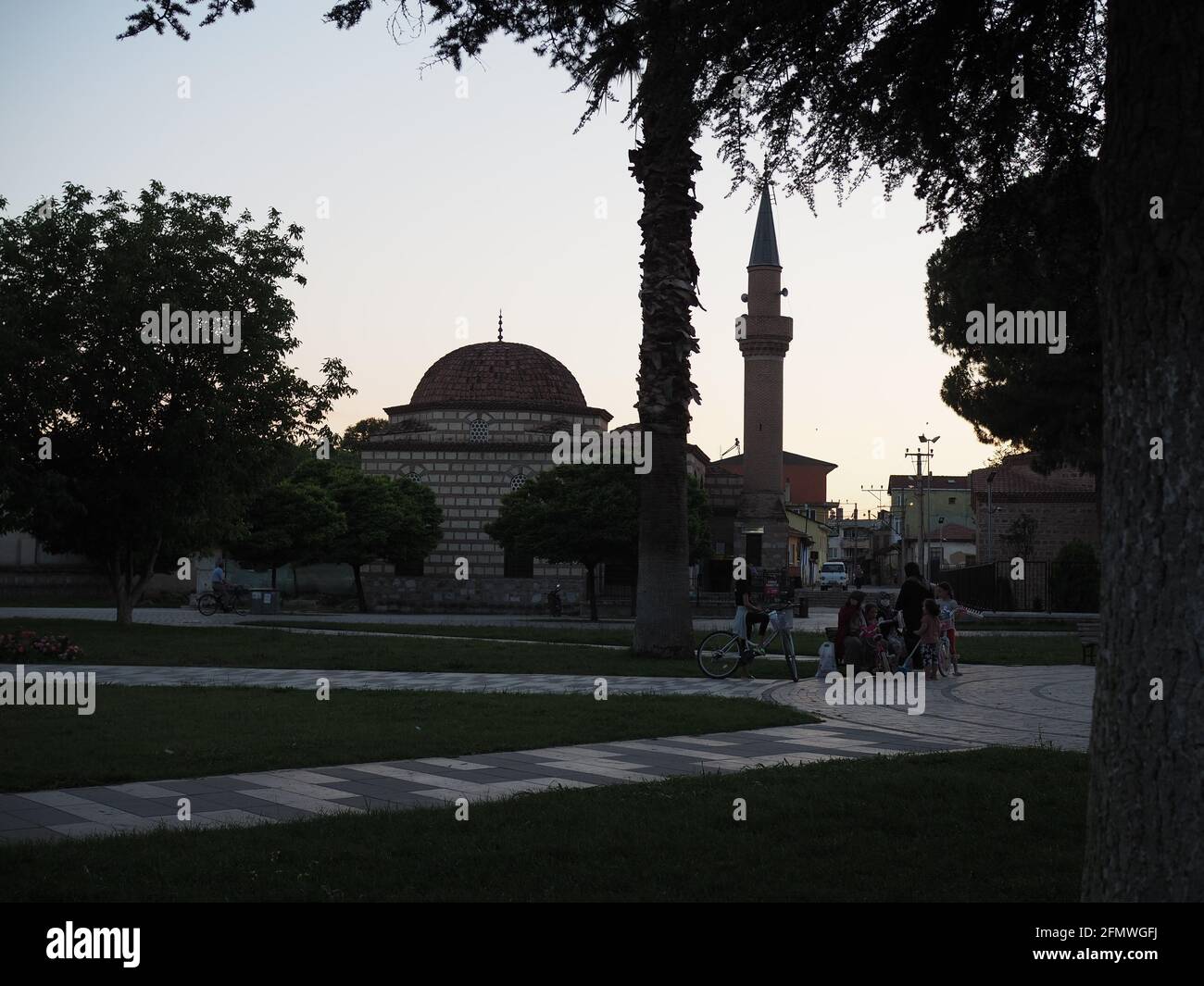 Plusieurs anciennes mosquées de Nicaea, Iznik construit dans la période ottomane Banque D'Images