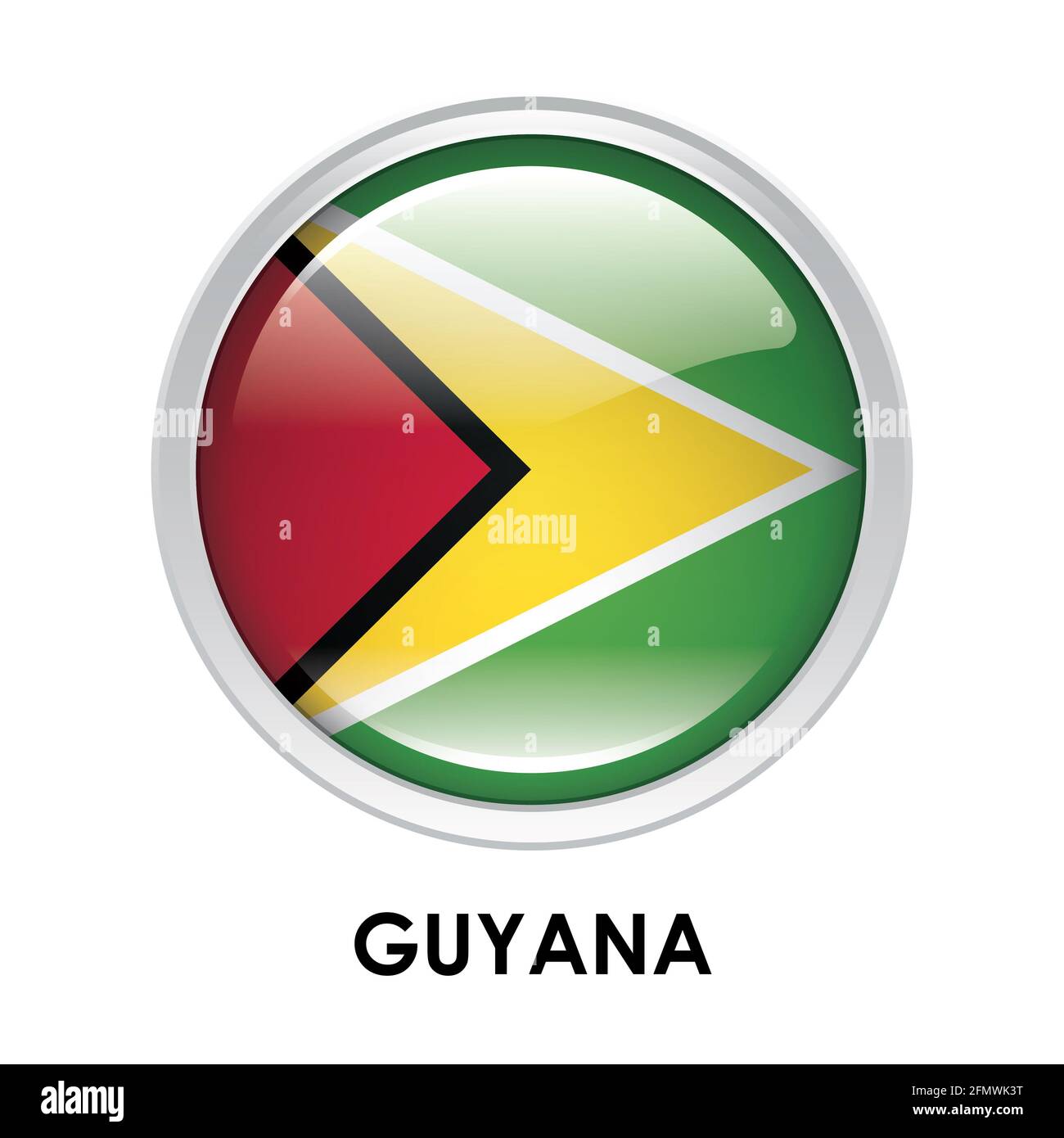 Drapeau de la guyane Banque de photographies et d’images à haute ...