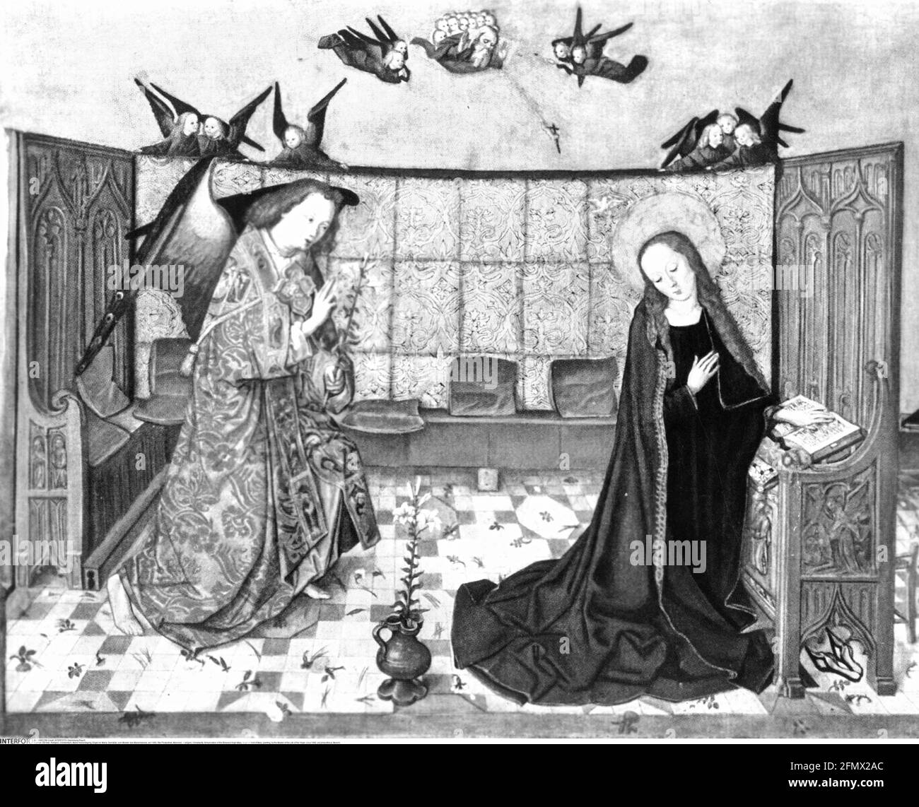 Religion, Christianisme, Annonciation de la Sainte Vierge Marie, ange