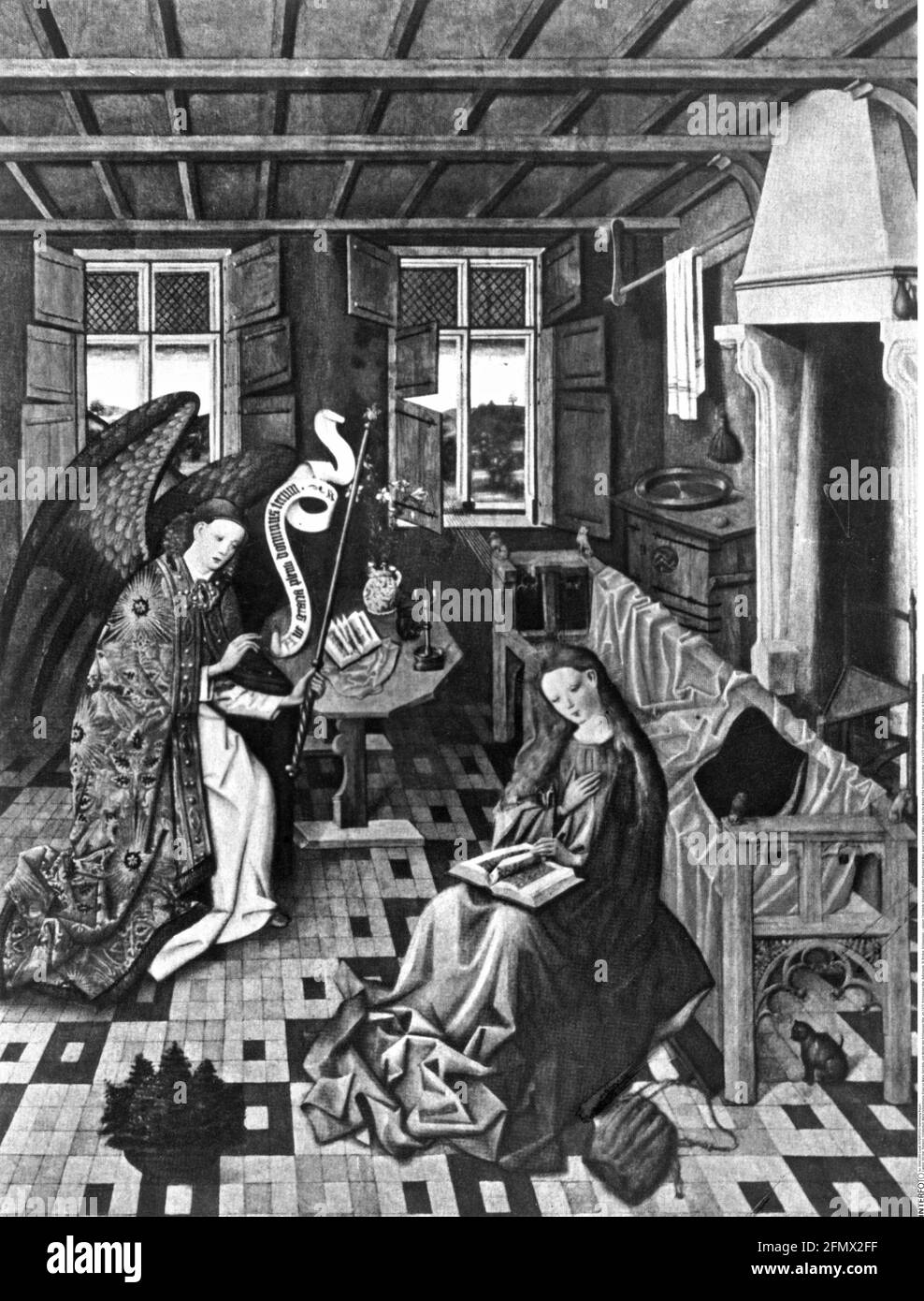 Religion, Christianisme, Annonciation de la Sainte Vierge Marie, ange