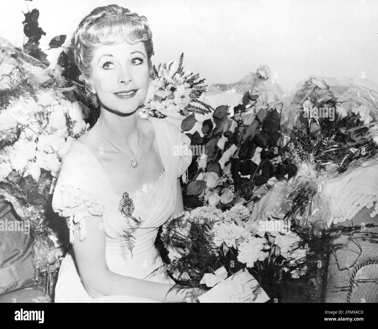 Leigh, Vivien, 5.11.1913 - 7.7.1967, actrice britannique, mi-longueur, INFO-AUTORISATION-DROITS-SUPPLÉMENTAIRES-NON-DISPONIBLE Banque D'Images