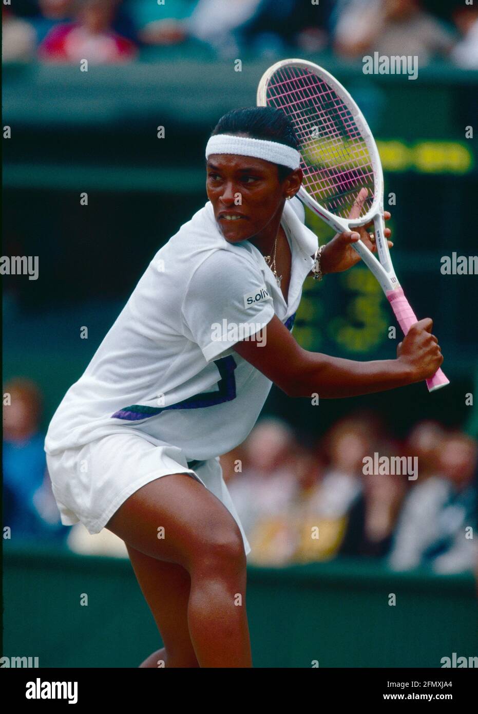 Joueur de tennis américain Zina Garrison, années 1990 Banque D'Images