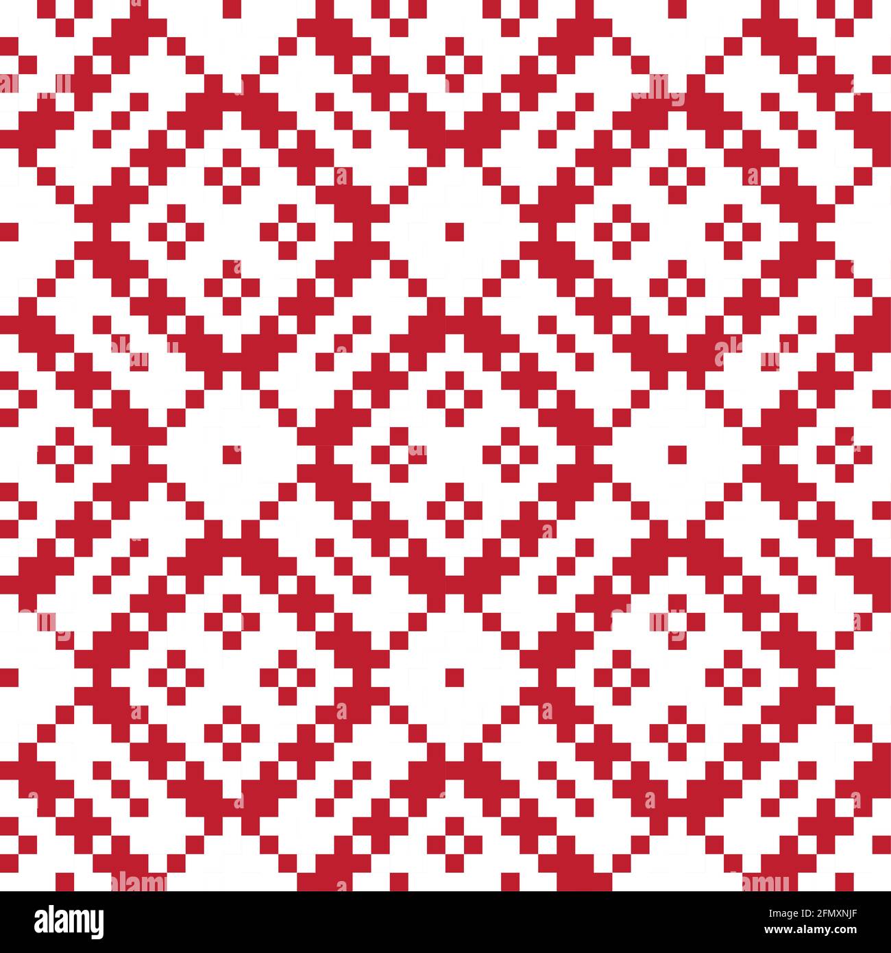 Fond de motif jacquard de Noël pour les textiles, les tricots et les motifs de mode Illustration de Vecteur