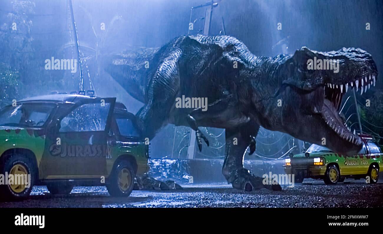 ÉTATS-UNIS. Une scène du film (C)Universal Pictures : Jurassic Park