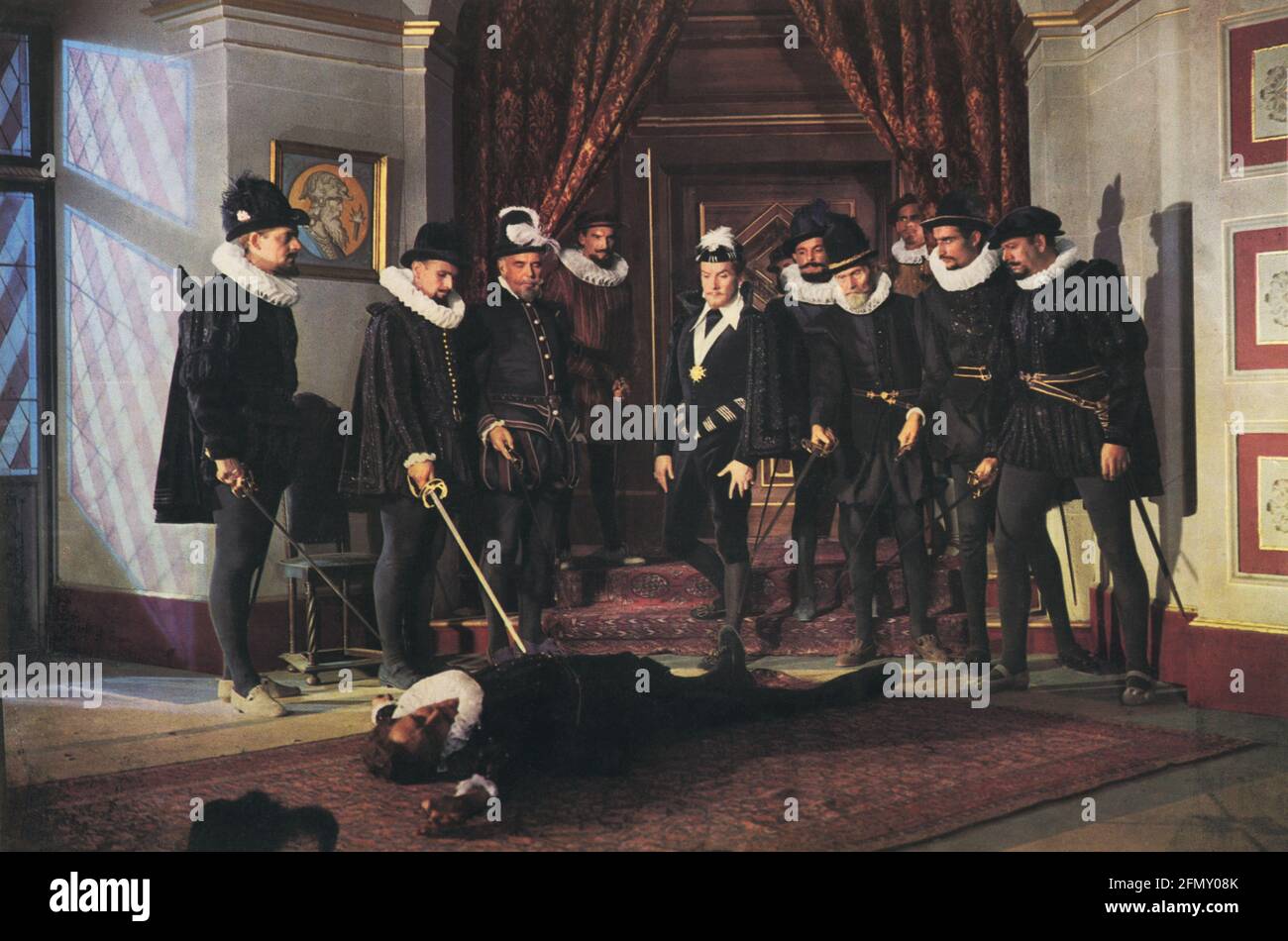 Si Paris nous Était année : 1956 France Directeur : Sacha Guitry Jean Weber Banque D'Images