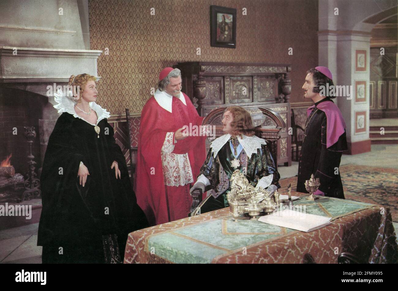 Si Paris nous Était année : 1956 France Directeur : Sacha Guitry Claude Nollier, Jacques Dumesnil , Louis Arbessier, Jean-François Rémi Banque D'Images