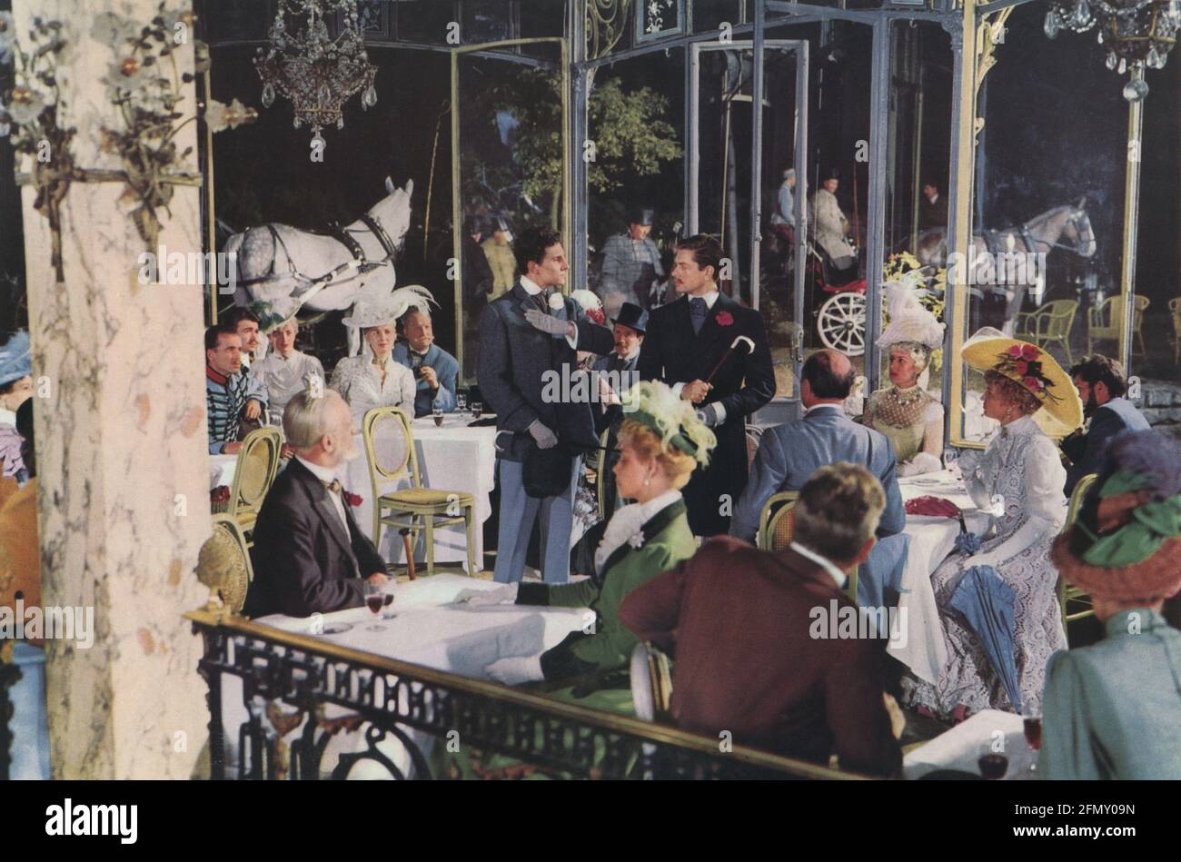 Si Paris nous Était année : 1956 France Directeur : Sacha Guitry Banque D'Images