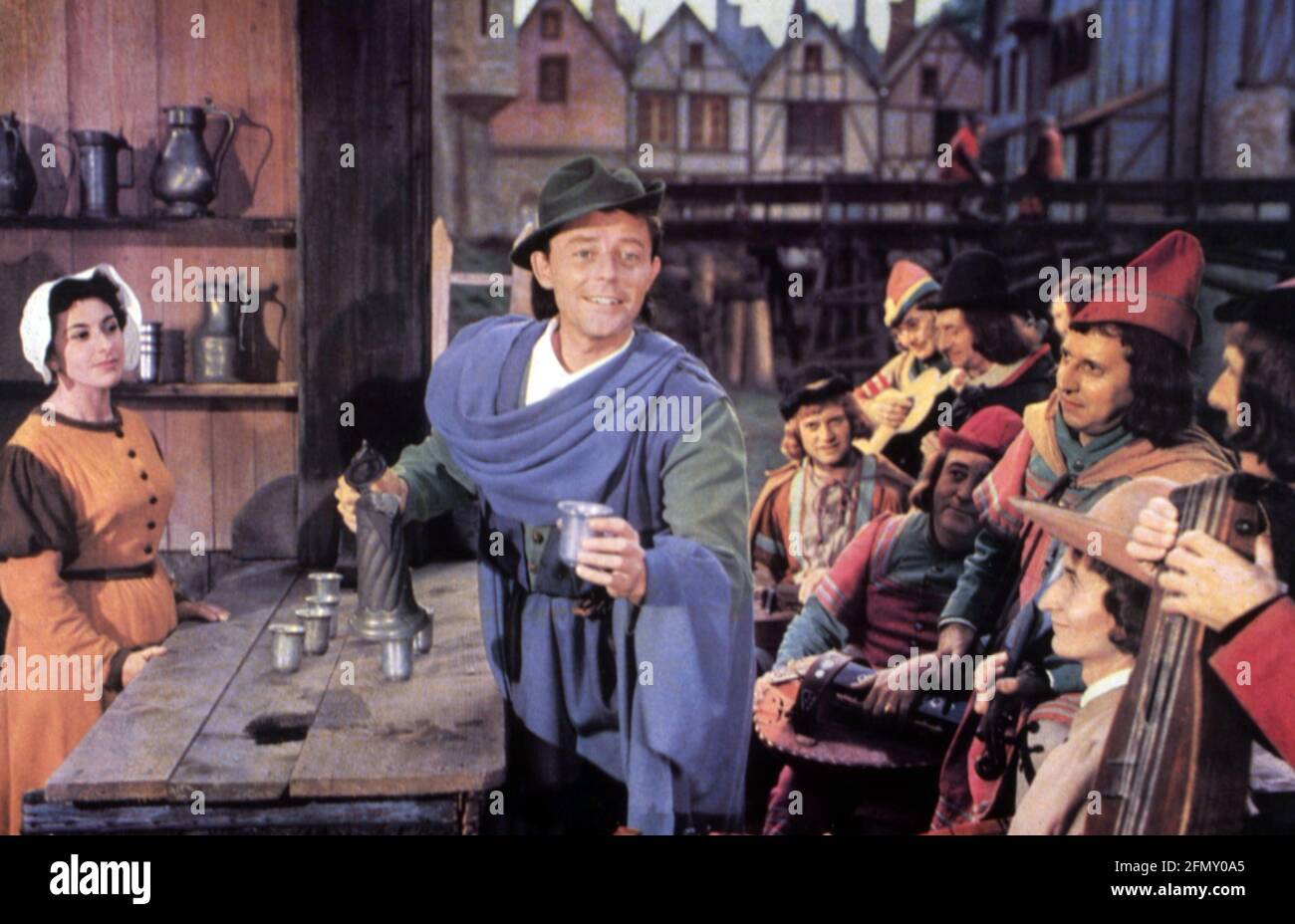 Si Paris nous Était année : 1956 France Directeur : Sacha Guitry Gérard Philipe Banque D'Images