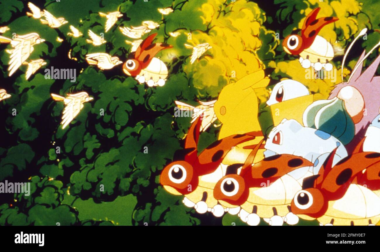 Pokemon: Le pouvoir d'un Gekijô-ban poketto monsutâ: Maboroshi no pokemon: Rugia bakutanYear : 1999 USA / Japon Directeur : Kunihiko Yuyama, Michael Haigney animation Banque D'Images