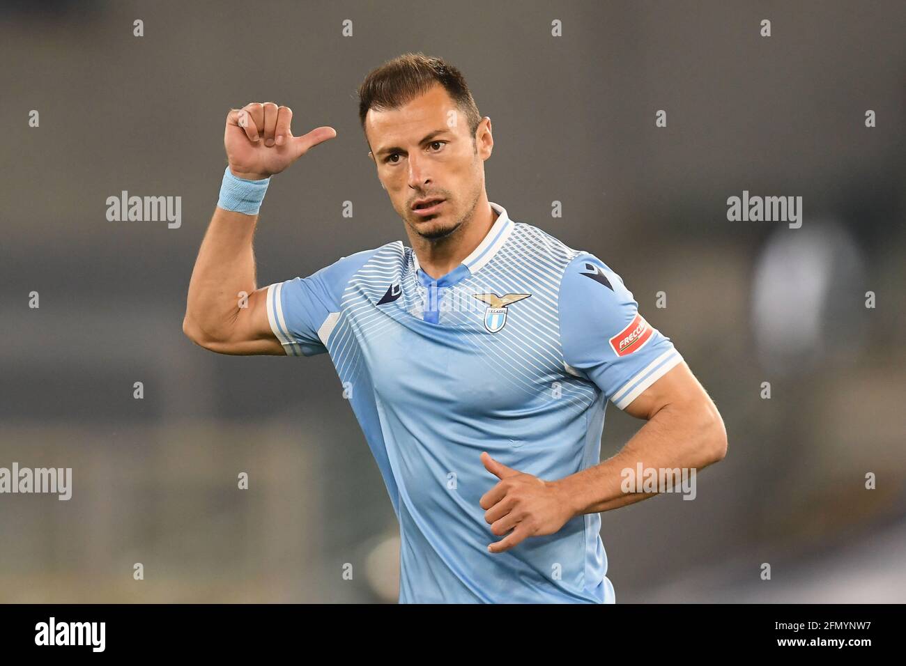 Stadio Olimpico, Rome, Italie, 12 mai 2021, Stefan Radu (Latium) pendant le SS Lazio contre Parme Calcio, football italien série A match - photo Claudio Pasquazi / LM Banque D'Images