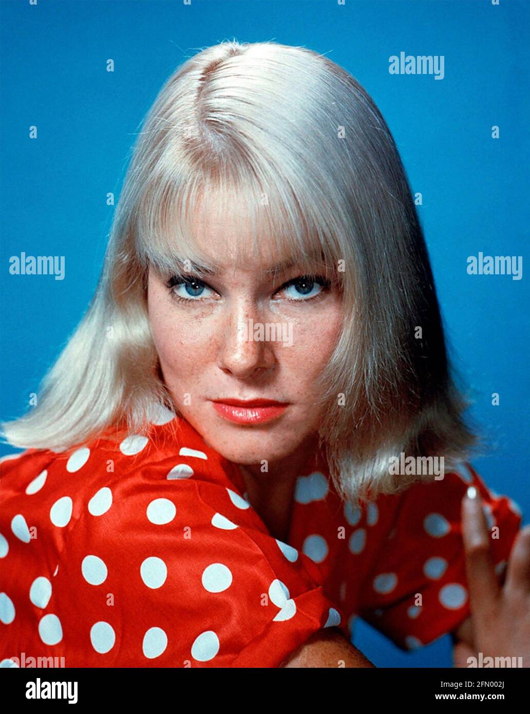 MAY BRITT actrice suédoise de film vers 1965 Banque D'Images