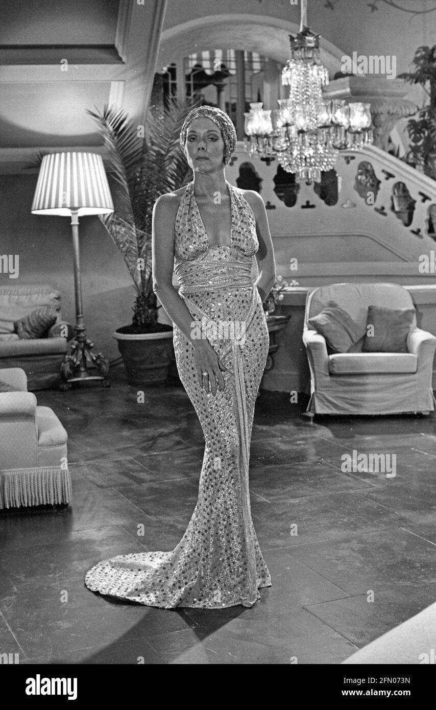 Le mal sous le soleil (1982) Diana Rigg, Date: 1982 Banque D'Images