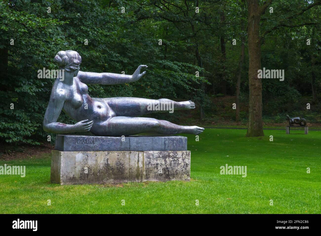 L'air, l'air, par Aristide Maillol, 1939, Musée Kroller-Muller, le Parc national Hoge Veluwe, Otterlo, Pays-Bas, Europe Banque D'Images
