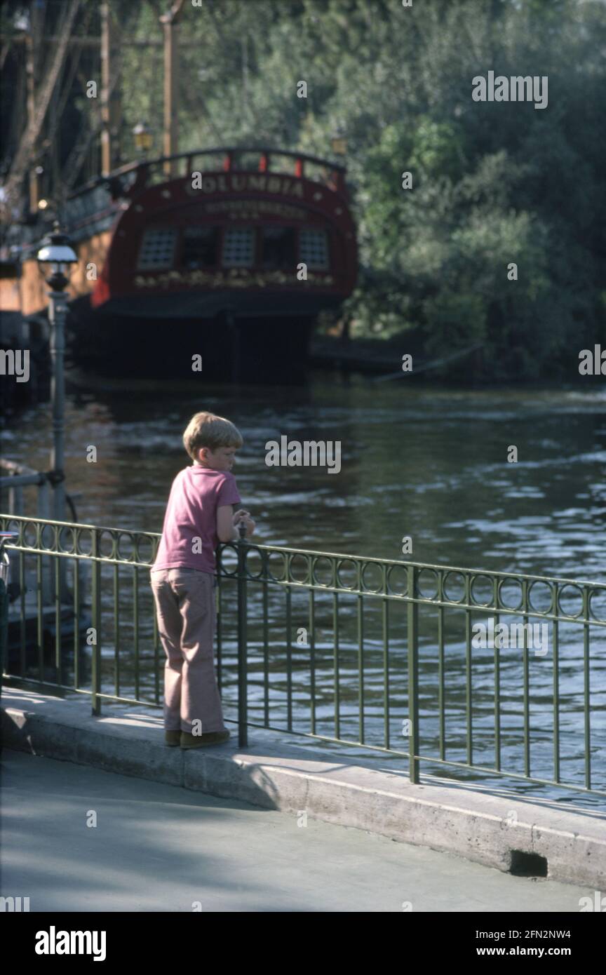 Disneyland, Los Angeles CA ; Californie, 1977 Banque D'Images