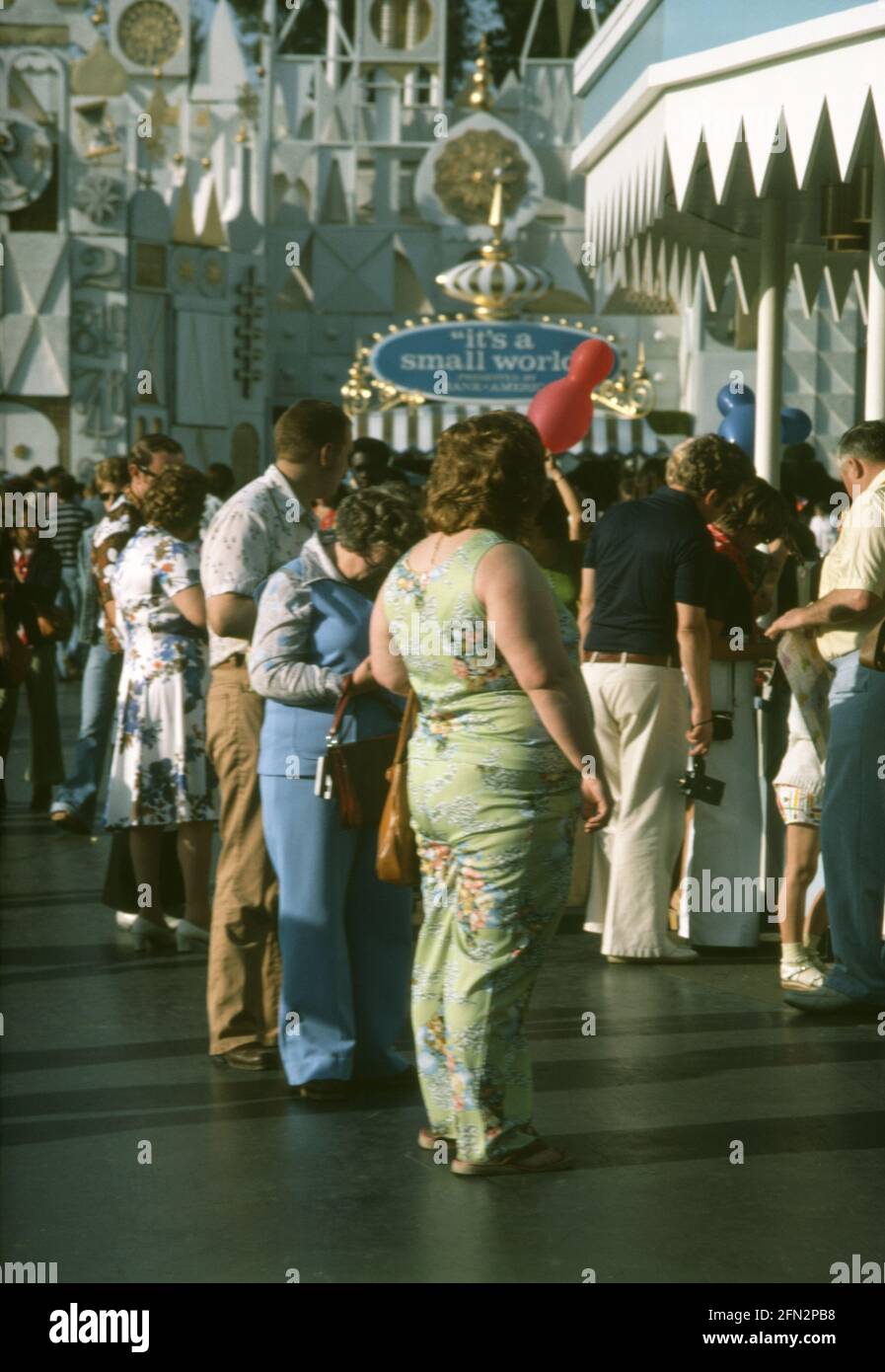 Disneyland, Los Angeles CA ; Californie, 1977 Banque D'Images