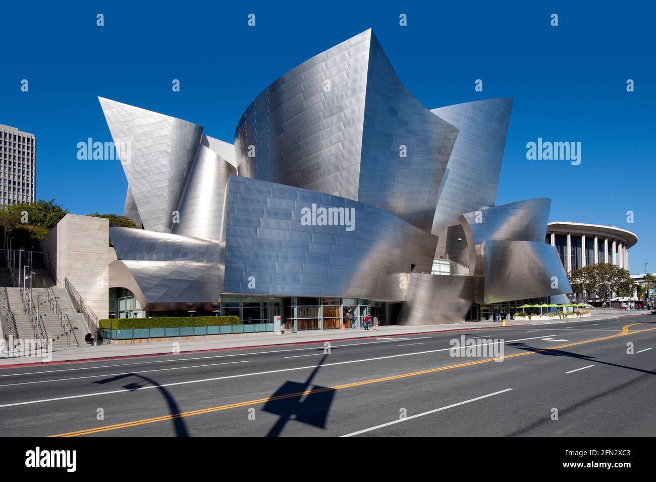 Walt Disney Concert Hall, Los Angeles, Californie Banque D'Images