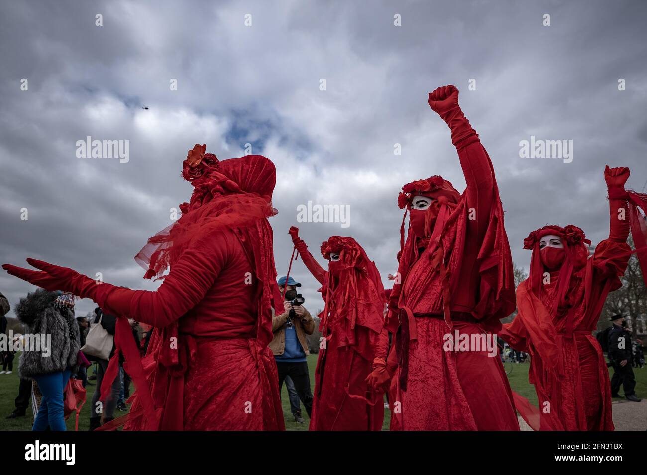 Tuez la protestation de Bill. Des milliers de manifestants se réunissent à Hyde Park pour manifester contre un projet de loi contre les crimes de police « anti-protestation ». Londres, Royaume-Uni Banque D'Images