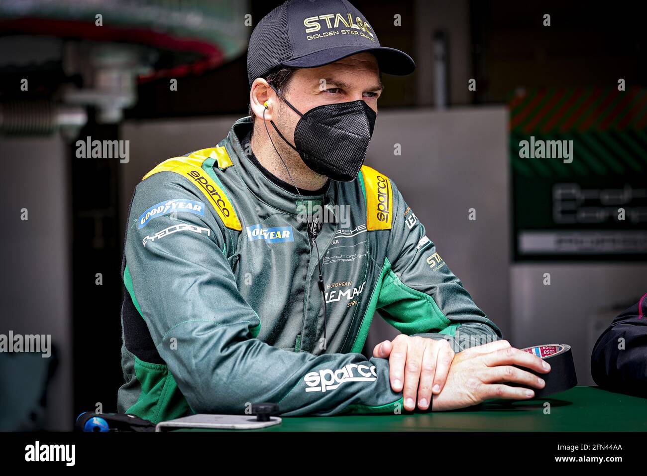 Fassbender Michael (irl), Proton Competition, Porsche 911 RSR - 19, portrait pendant les 2021 4 heures du Red Bull Ring, 2ème tour de la série européenne le Mans 2021, du 14 au 16 mai 2021 sur le Red Bull Ring, à Spielberg, Autriche - photo Paulo Maria / DPPI / LiveMedia Banque D'Images