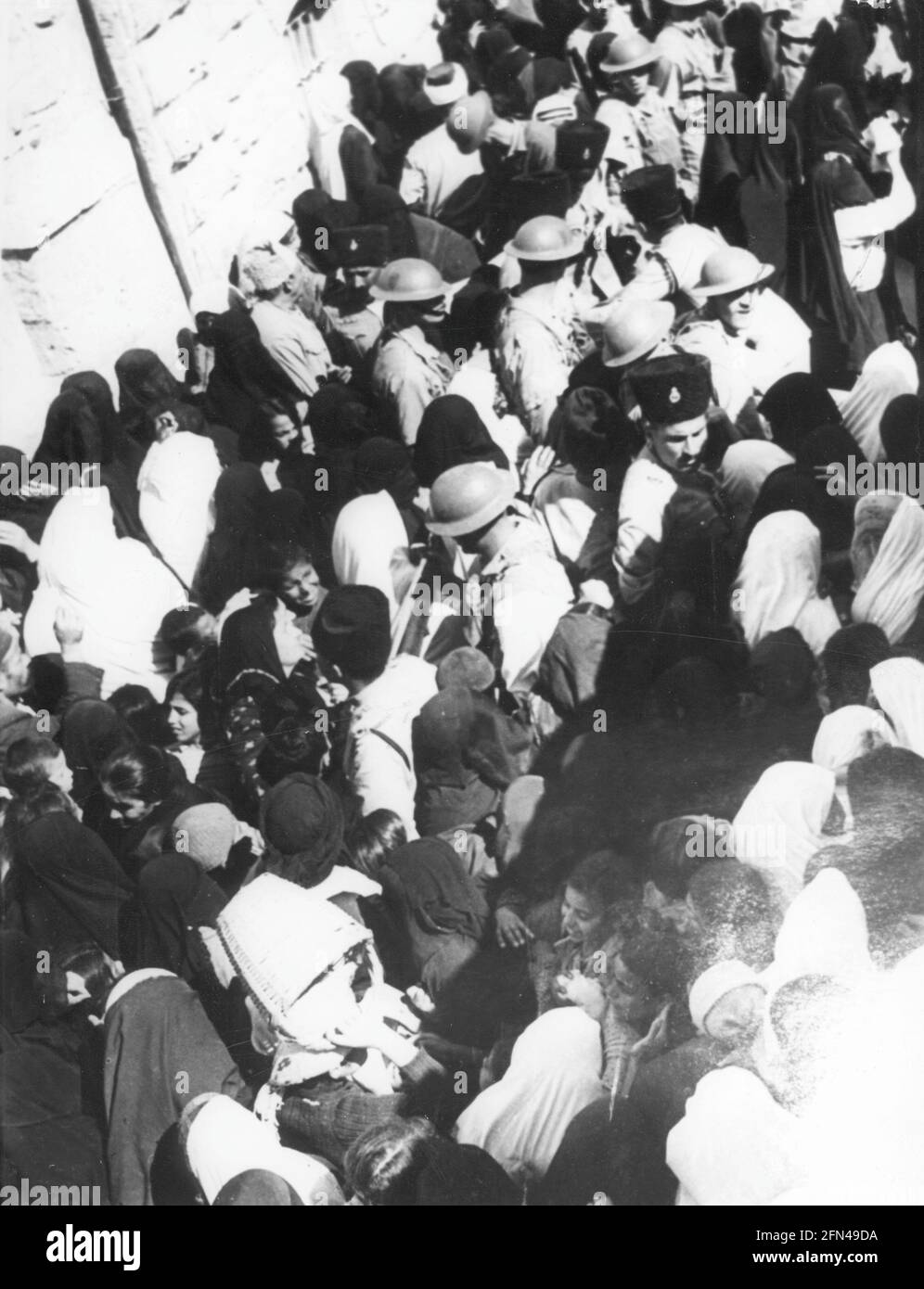 Géographie/voyage, Palestine, soulèvement arabe 1936 - 1939, INFO-DROITS-SUPPLÉMENTAIRES-NON-DISPONIBLE Banque D'Images