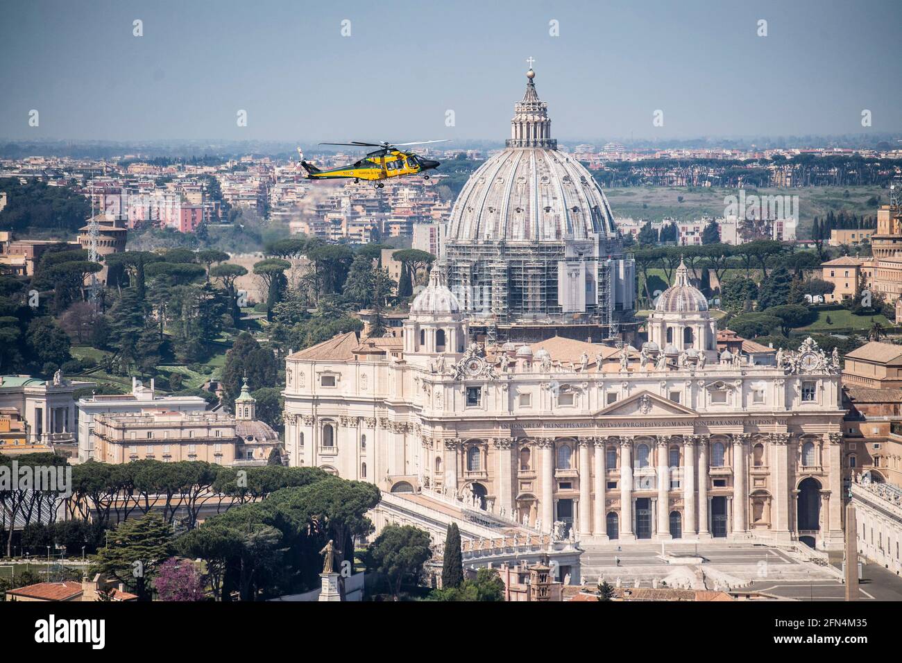 Italie, Latium, Rome, basilique Saint-Pierre Banque D'Images