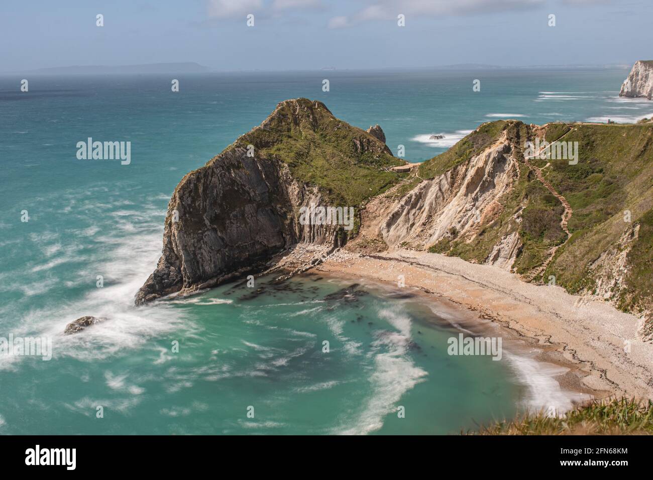 Man O war Cove Beach, Dorset, Royaume-Uni Banque D'Images