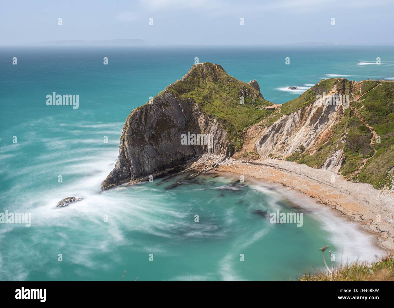 Man O war Cove Beach, Dorset, Royaume-Uni Banque D'Images