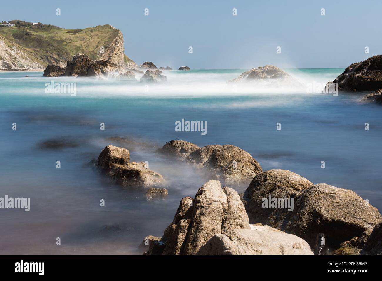 Man O war Cove Beach, Dorset, Royaume-Uni Banque D'Images