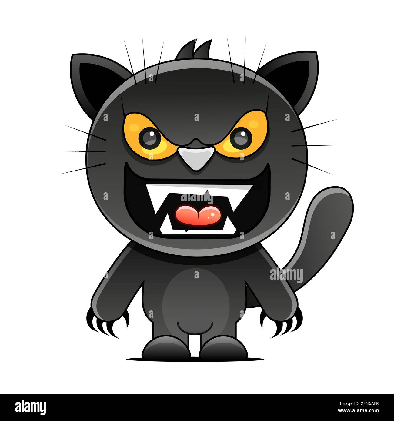 Vendredi 13 grunge illustration avec chiffres et chat noir. Superstition vectorielle mystique Illustration de Vecteur