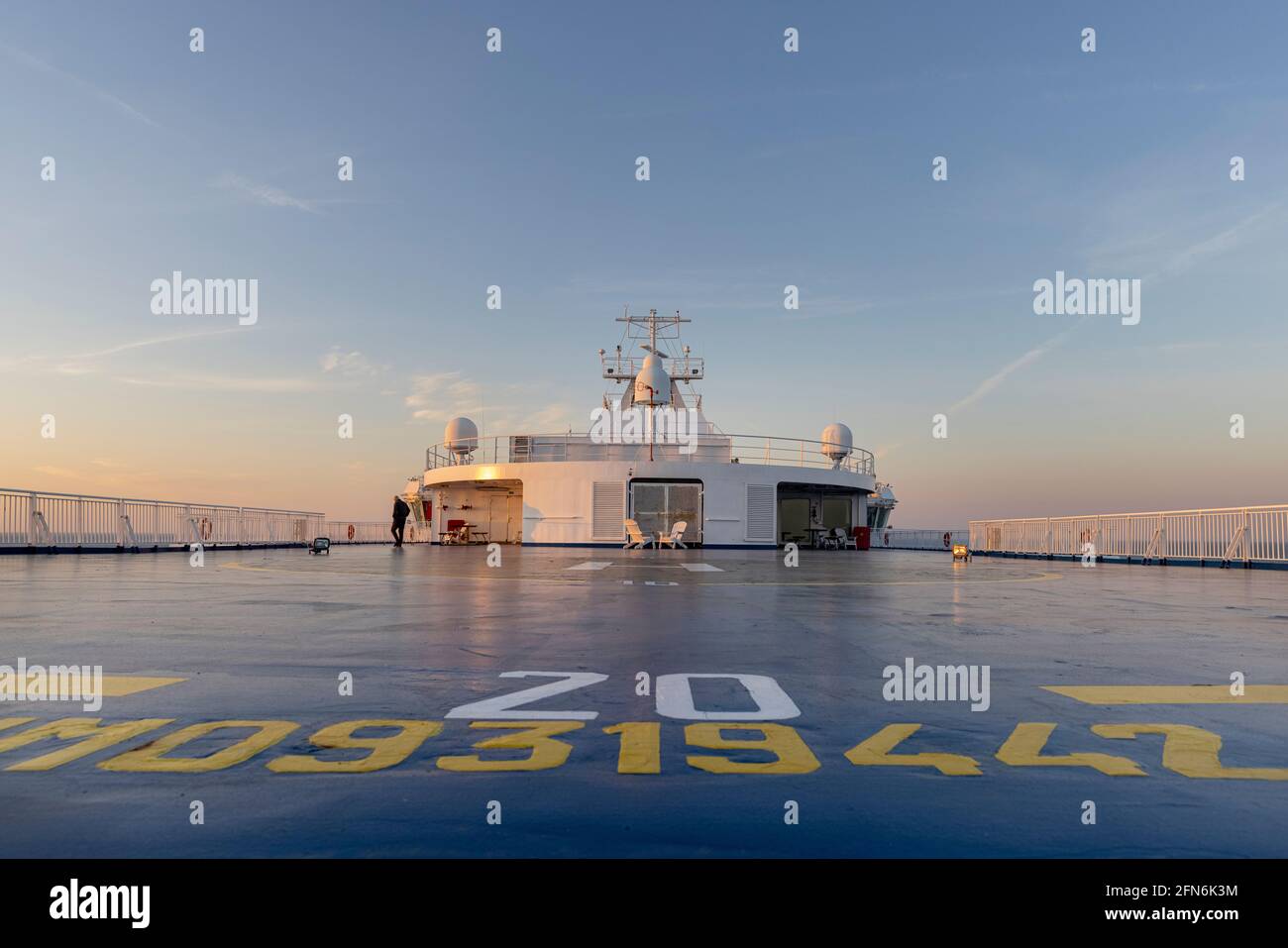 Finnstar est un navire de transport de marchandises entre l'Allemagne et la Finlande. Banque D'Images