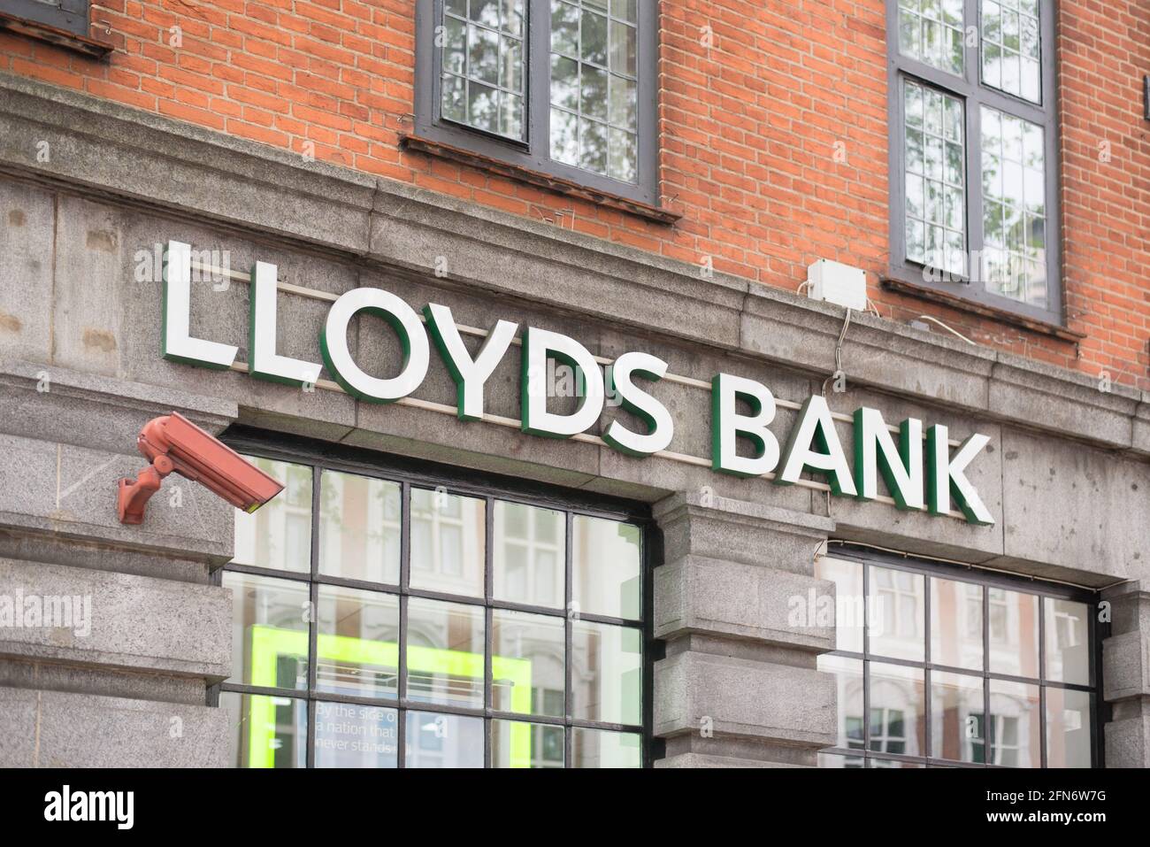 Logo Lloyds Bank enseigne du magasin Banque D'Images
