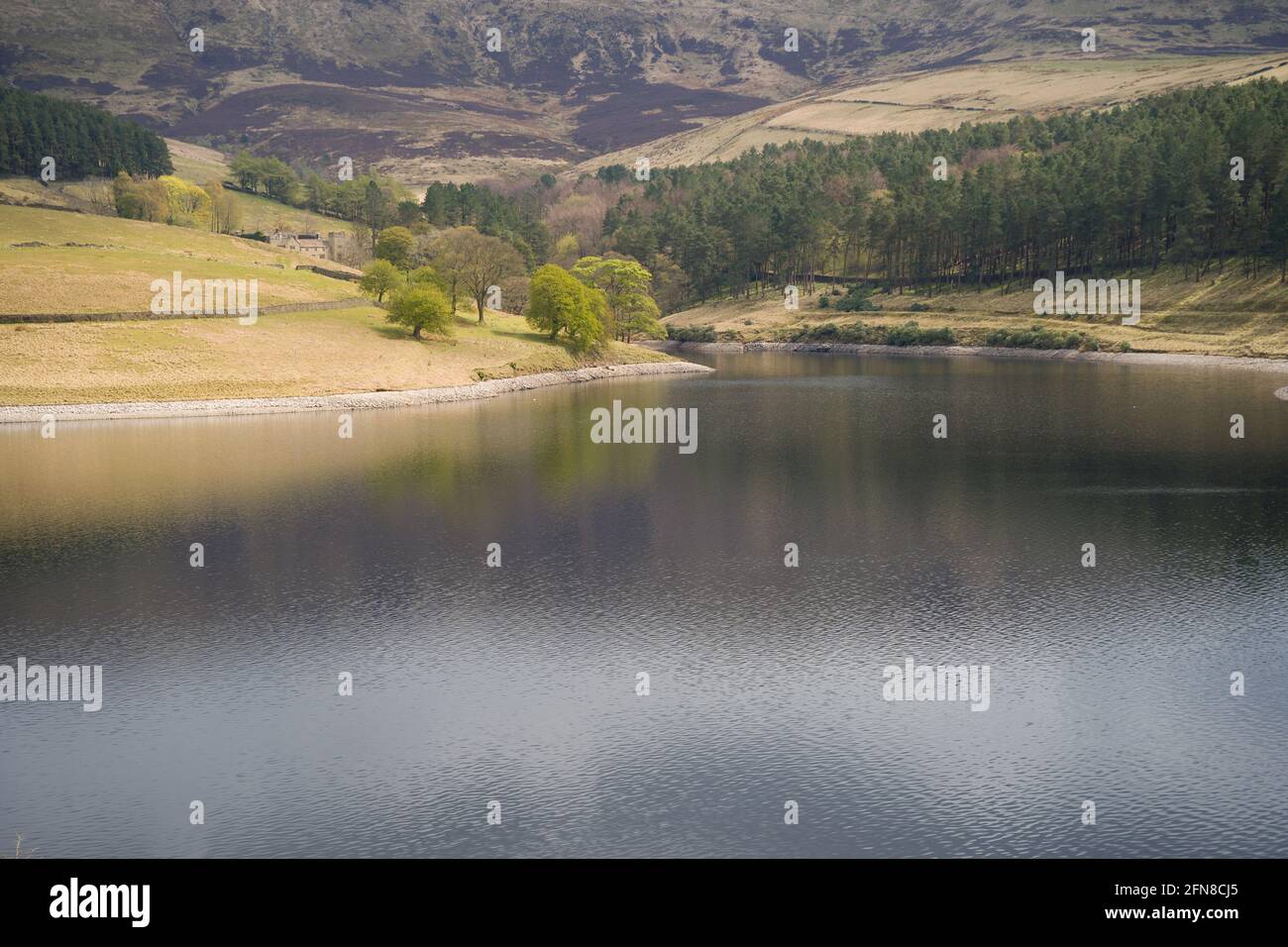 Visite de Kinder Scout dans le parc national de Peak District au Royaume-Uni Banque D'Images