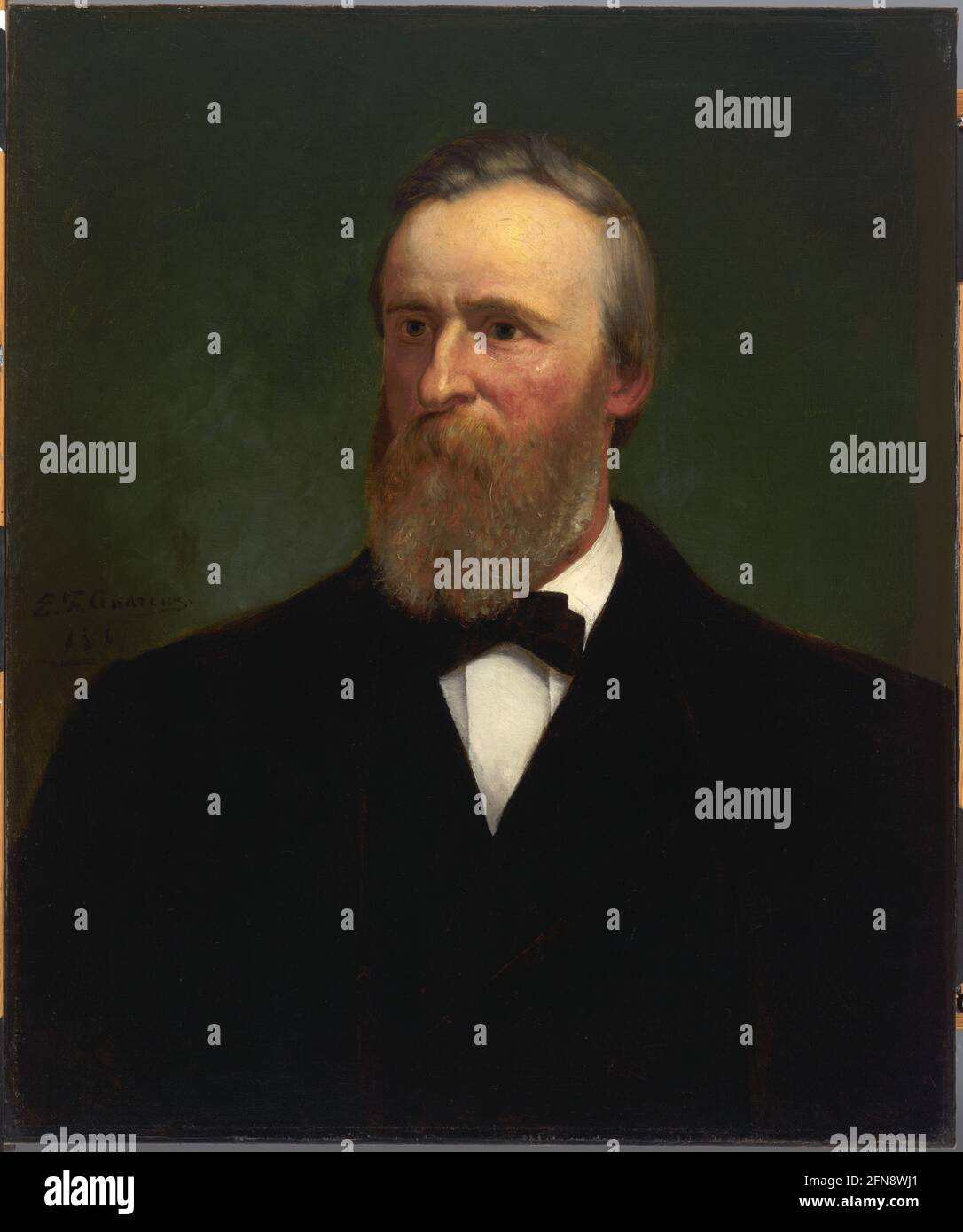 Rutherford B. Hayes, 1881. Banque D'Images