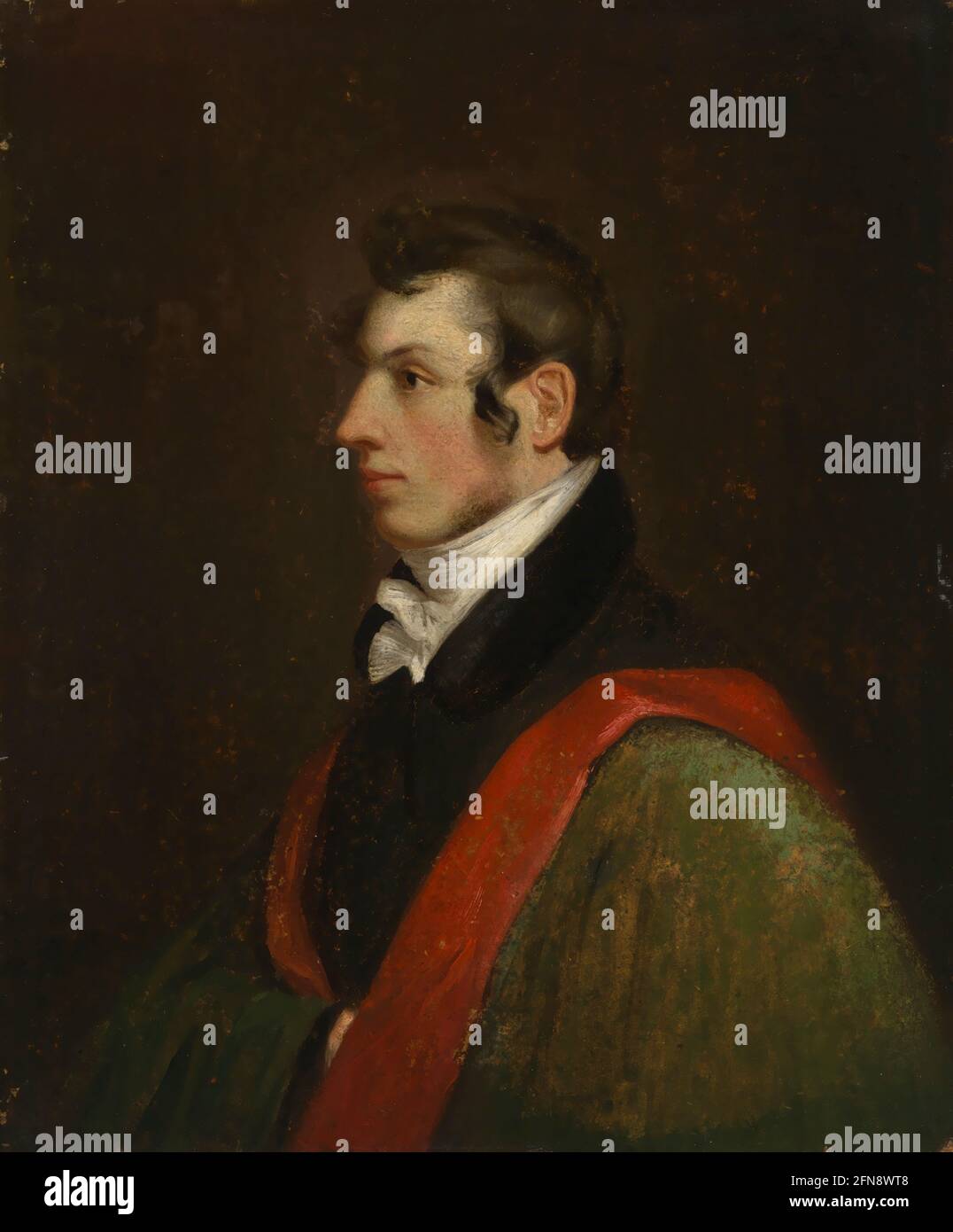 Samuel F. B. Morse autoportrait, 1812. Banque D'Images