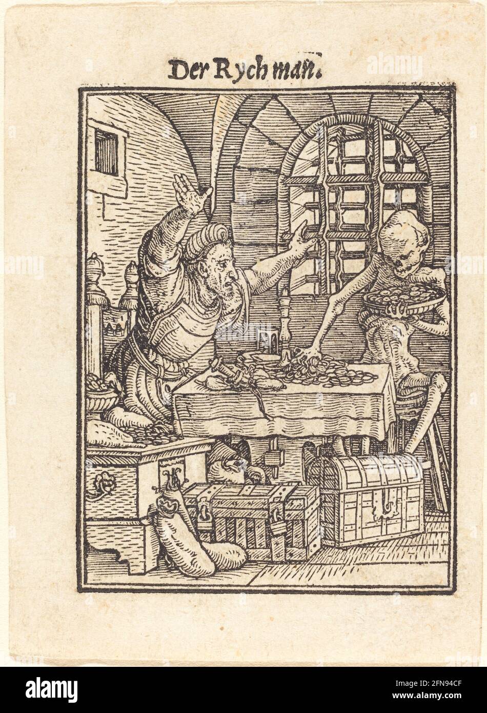 Riche Man. Banque D'Images