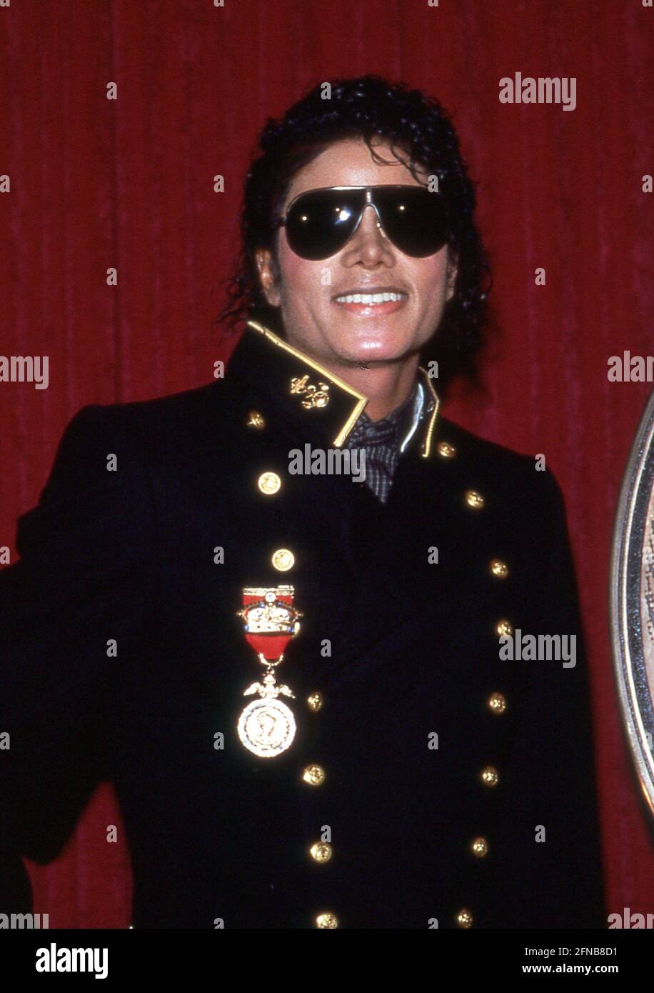 Michael Jackson septembre 1984 crédit : Ralph Dominguez/MediaPunch Banque D'Images