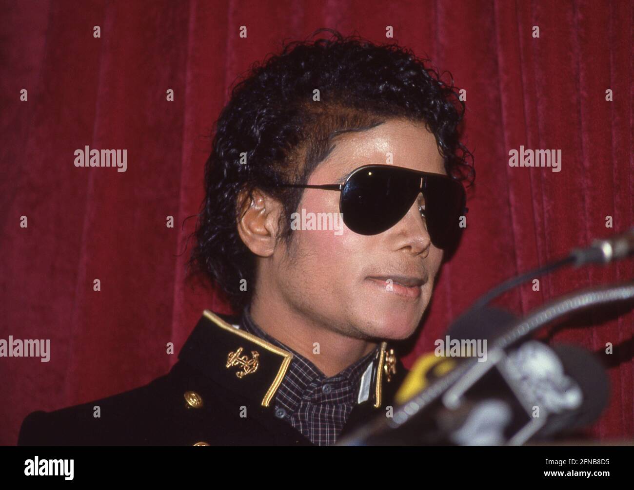 Michael Jackson septembre 1984 crédit : Ralph Dominguez/MediaPunch Banque D'Images