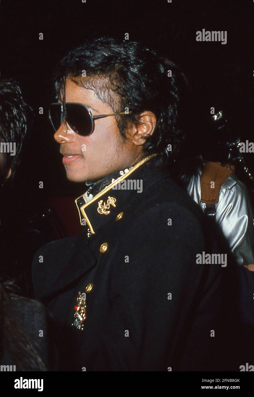Michael Jackson septembre 1984 crédit : Ralph Dominguez/MediaPunch Banque D'Images
