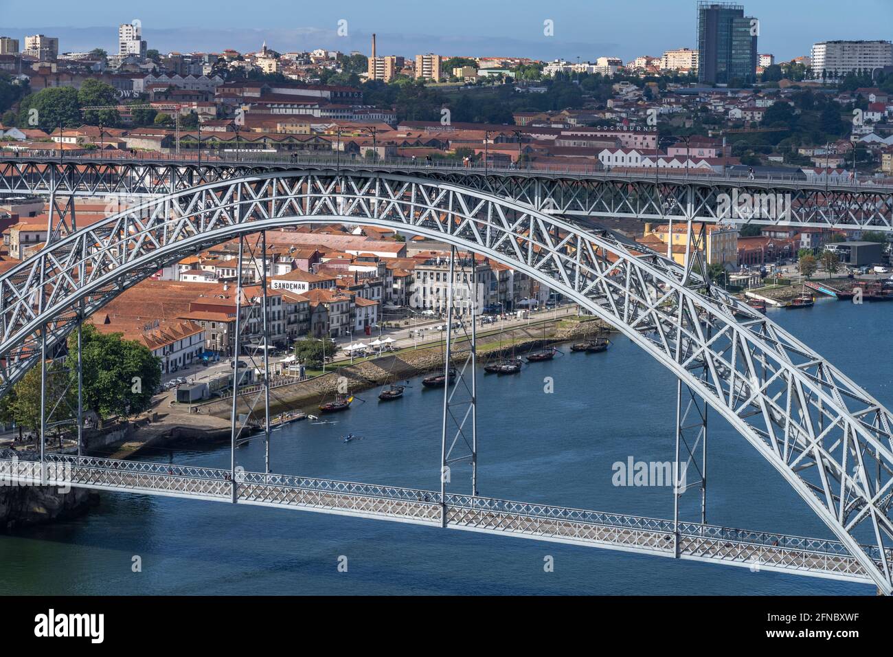 Ponte Dom Luís I, Porto, Portugal, Europa | Pont Dom Luís I, Porto, Portugal, Europe Banque D'Images