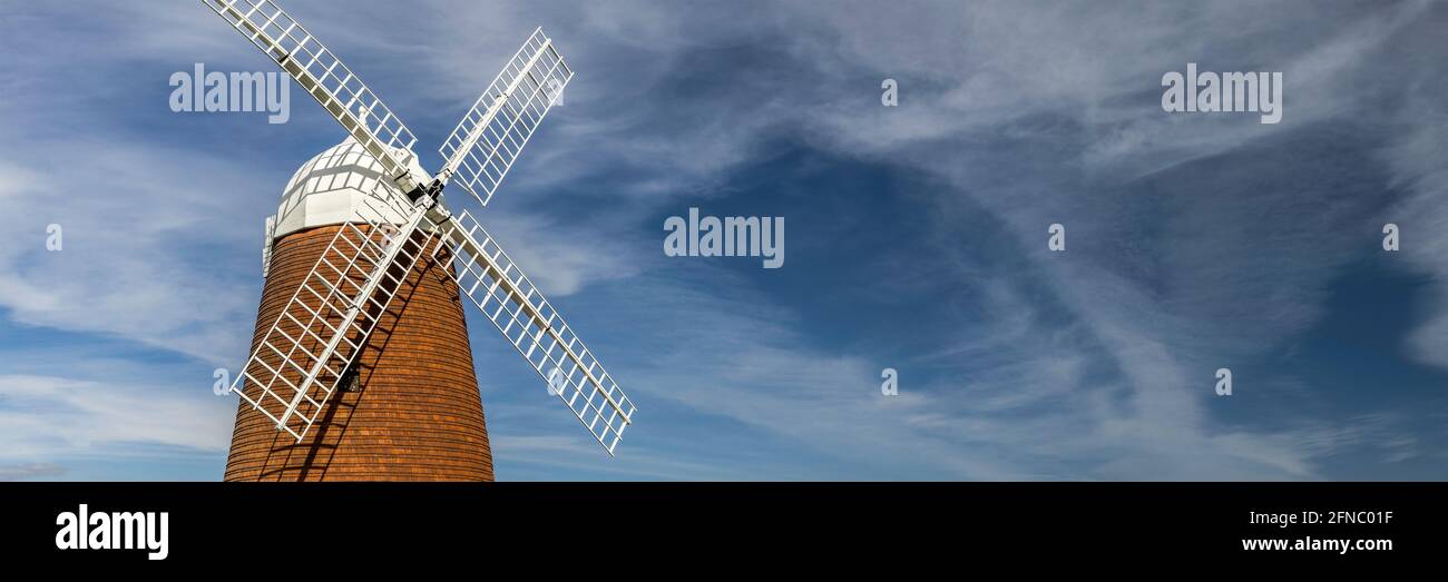 Moulin à vent Halnaker à North Chichetser, West Sussex, Royaume-Uni Banque D'Images
