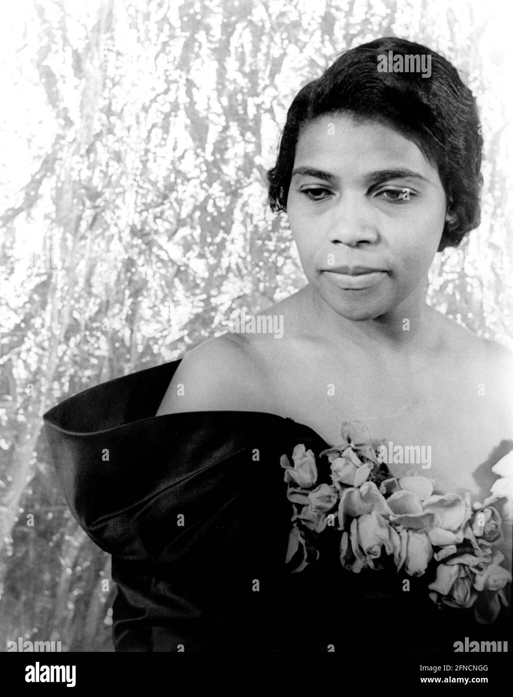 Marian Anderson. Portrait de la contralto américaine, Marian Anderson (1897-1993). Photo de Carl van Vechten, 1940 Banque D'Images