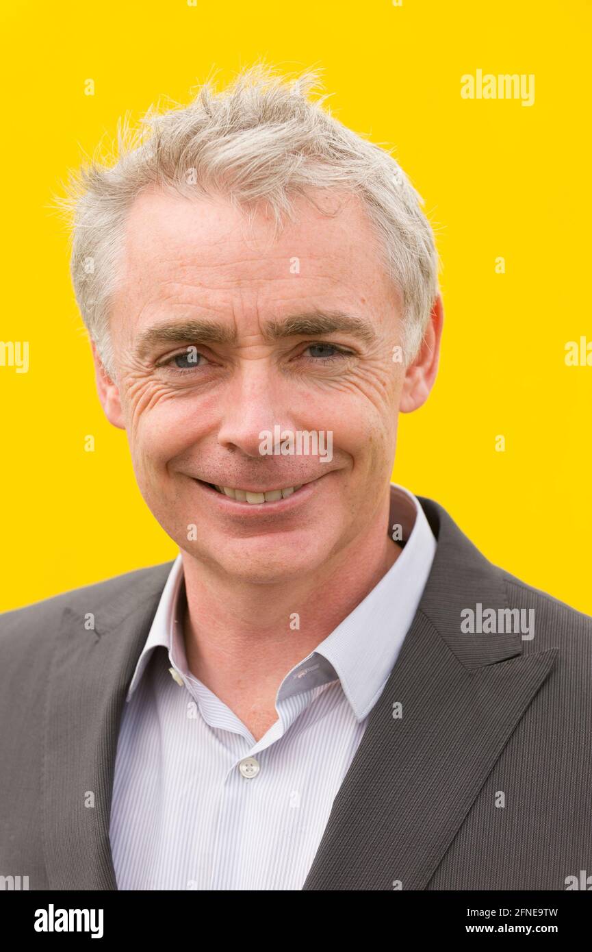 Eoin Colfer, auteur irlandais dont le nouveau livre "et une autre chose ..." est la sixième suite de la série "le Guide de la galaxie de Hitchhiker" à l'origine Writ Banque D'Images