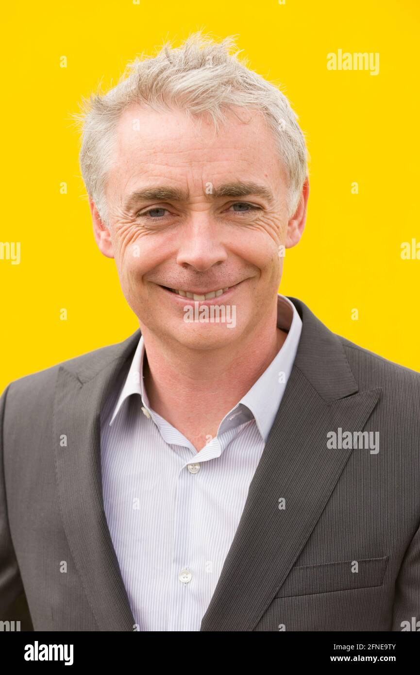 Eoin Colfer, auteur irlandais dont le nouveau livre "et une autre chose ..." est la sixième suite de la série "le Guide de la galaxie de Hitchhiker" à l'origine Writ Banque D'Images